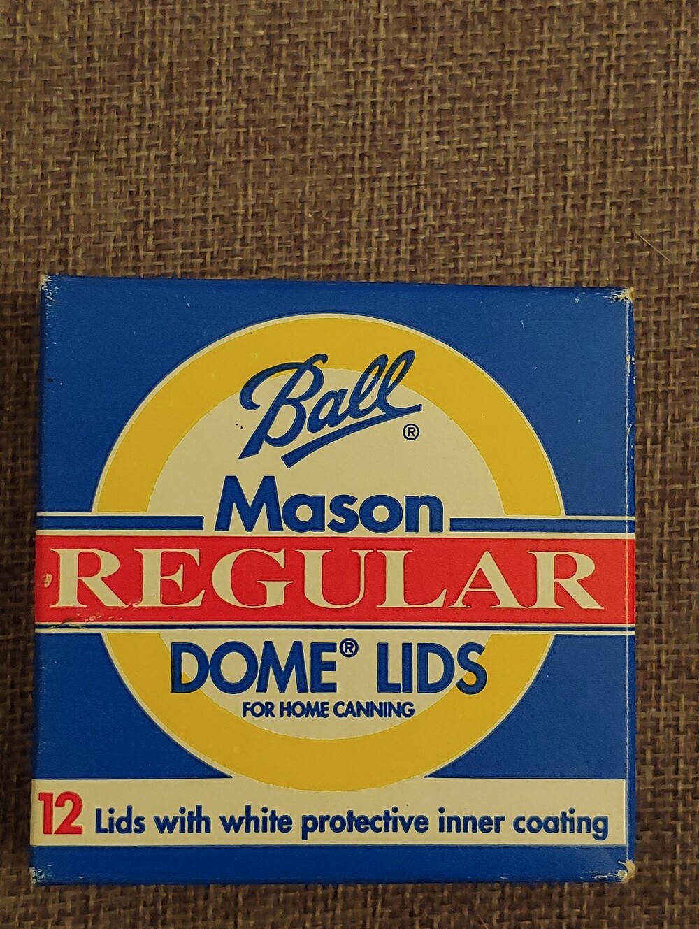 Ball Mason Regular Dome Lids - 12 Count